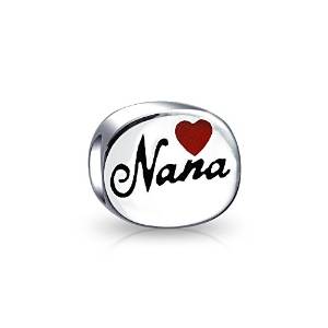 Pandora Mother Day Red Heart Nana Charm image