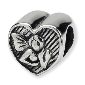 Pandora Mountain Angel Heart Charm image