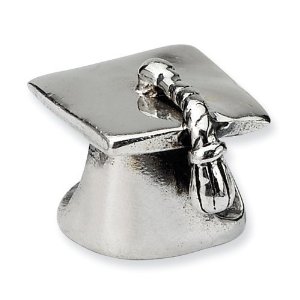 Pandora Mountain Graduation Cap Charm