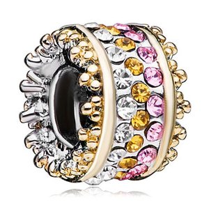 Pandora Multi Color Swarovski Crystal Charm