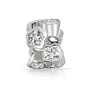 Pandora Multi Star Clear CZ Charm image