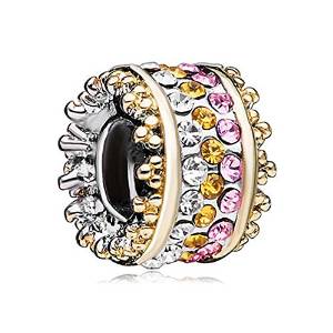 Pandora Multicoloured Swarovski Crystals Charm image