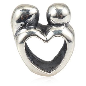 Pandora Mum Child Heart Charm image