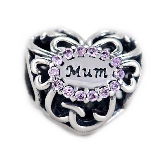 Pandora Mum Heart Charm image
