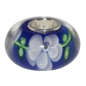 Pandora Murano Glass Hawaiian Delight Blue Charm image