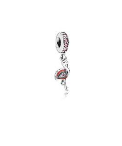 Pandora Murano Glass With Flamingo Charm