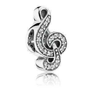 Pandora Music Double Clef Charm image