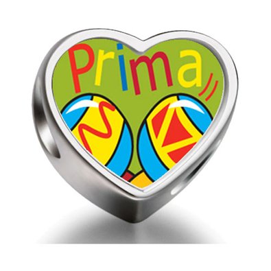 Pandora Music Prima Heart Photo Charm