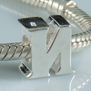 Pandora N Initial Letter Charm image