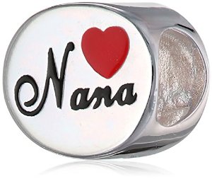 Pandora Nana Red Heart Charm