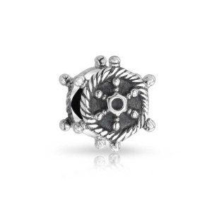 Pandora Nautical Rope Ship Wheel Charm