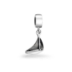 Pandora Nautical Sailboat Dangle Charm image