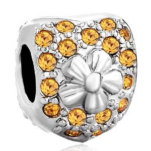 Pandora November Birthstone Full Shinning Dots Charm image