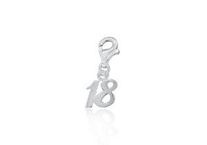 Pandora Number 18 Pendant Charm