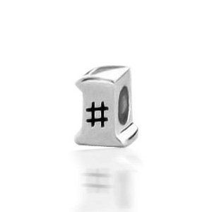 Pandora Number One Numeral Charm image