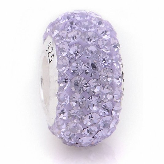 Pandora ONE VIOLET CRYSTAL Charm