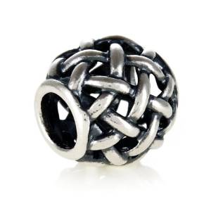 Pandora Openwork Basketweave Charm image