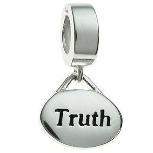 Pandora Oval Truth Dangle Charm image