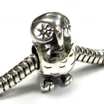 Pandora Owl Bird Charm