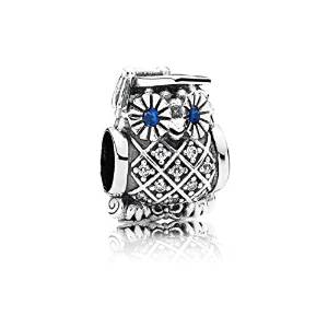 Pandora Owl Silver Clip On Charm