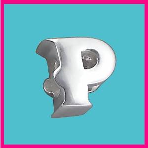 Pandora P Initial Letter Charm