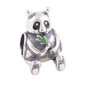 Pandora Panda Love Bamboo Charm image