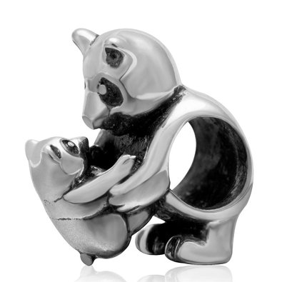 Pandora Panda Mom Baby Charm image