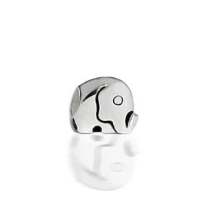 Pandora Patriotic Lucky Elephant Animal Charm image