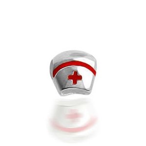 Pandora Patriotic Nurses Hat Charm image