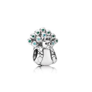 Pandora Peacock Silver Charm image