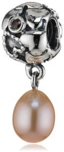 Pandora Pearl Amber Dangle Charm