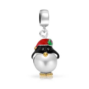 Pandora Pearl Penguin Dangle Charm