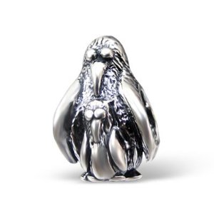 Pandora Penguin Silver Charm