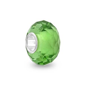 Pandora Peridot August Birthstone Faceted Charm