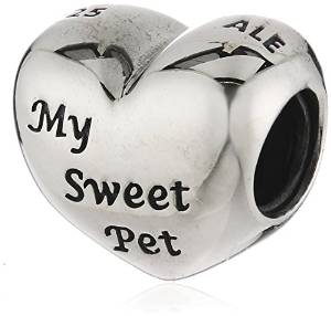 Pandora Personalised Pet Name Paws Charm image