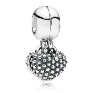 Pandora Pieve Of My Heart Enamel Bead Charm