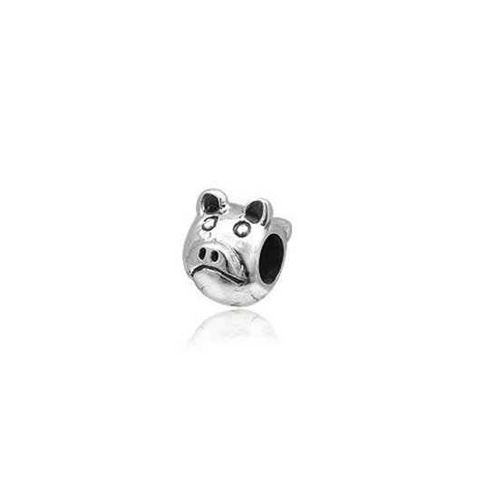 Pandora Pig Swarovski Crystal Heart Charm image