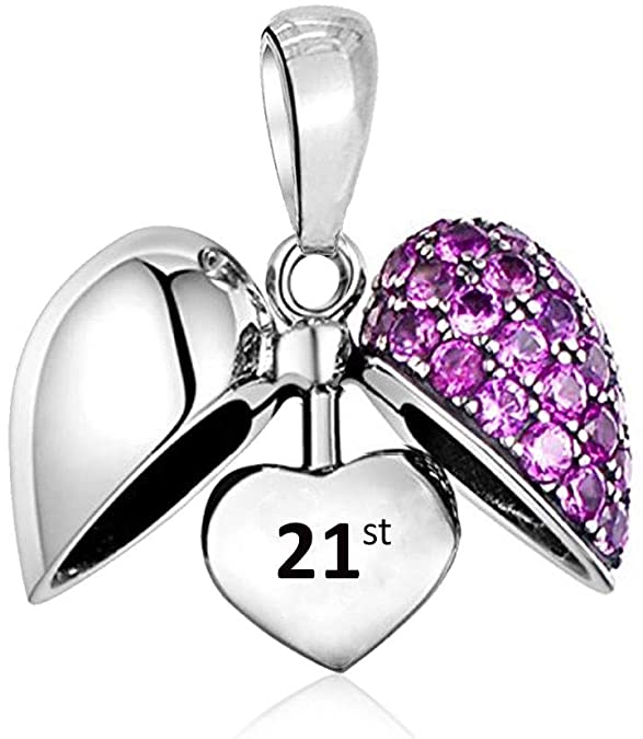 Pandora Pink 21st Birthday Charm