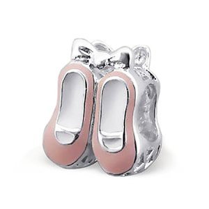 Pandora Pink Ballet Shoes Charm image