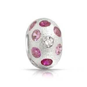 Pandora Pink CZ Pave Charm