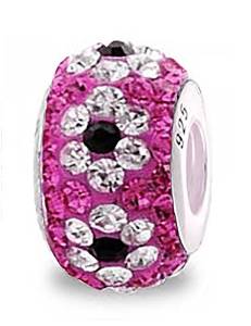 Pandora Pink Cerise Pave Crystal Ball Charm