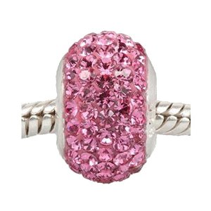 Pandora Pink Crystal Charm image