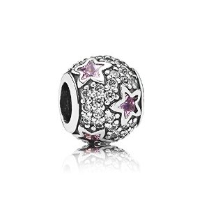 Pandora Pink Pave Stars CZ Charm image