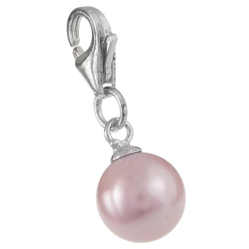 Pandora Pink Pearl Dangle Charm image