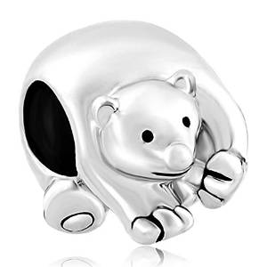 Pandora Polar Bear With Paw Charm image