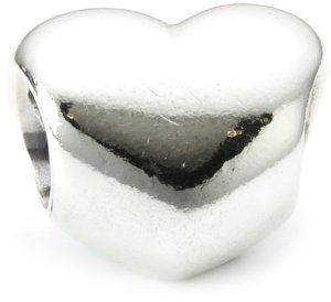 Pandora Pure Silver Heart Bead Charm