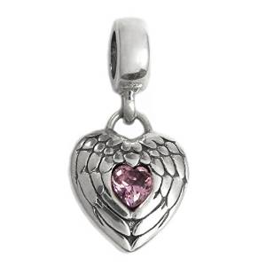 Pandora Pure Solid Dangle Heart Charm