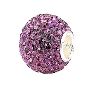 Pandora Purple Crystals Charm