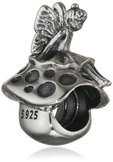 Pandora Purple Flower Fairy Charm