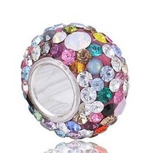 Pandora Purple Opal Sparkling Swarovski Crystal Charm image